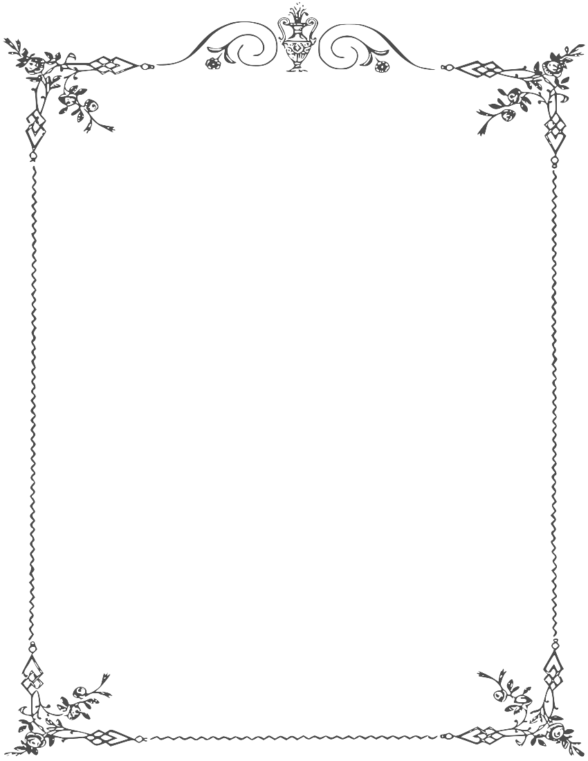 White Picture Frame PNG HD