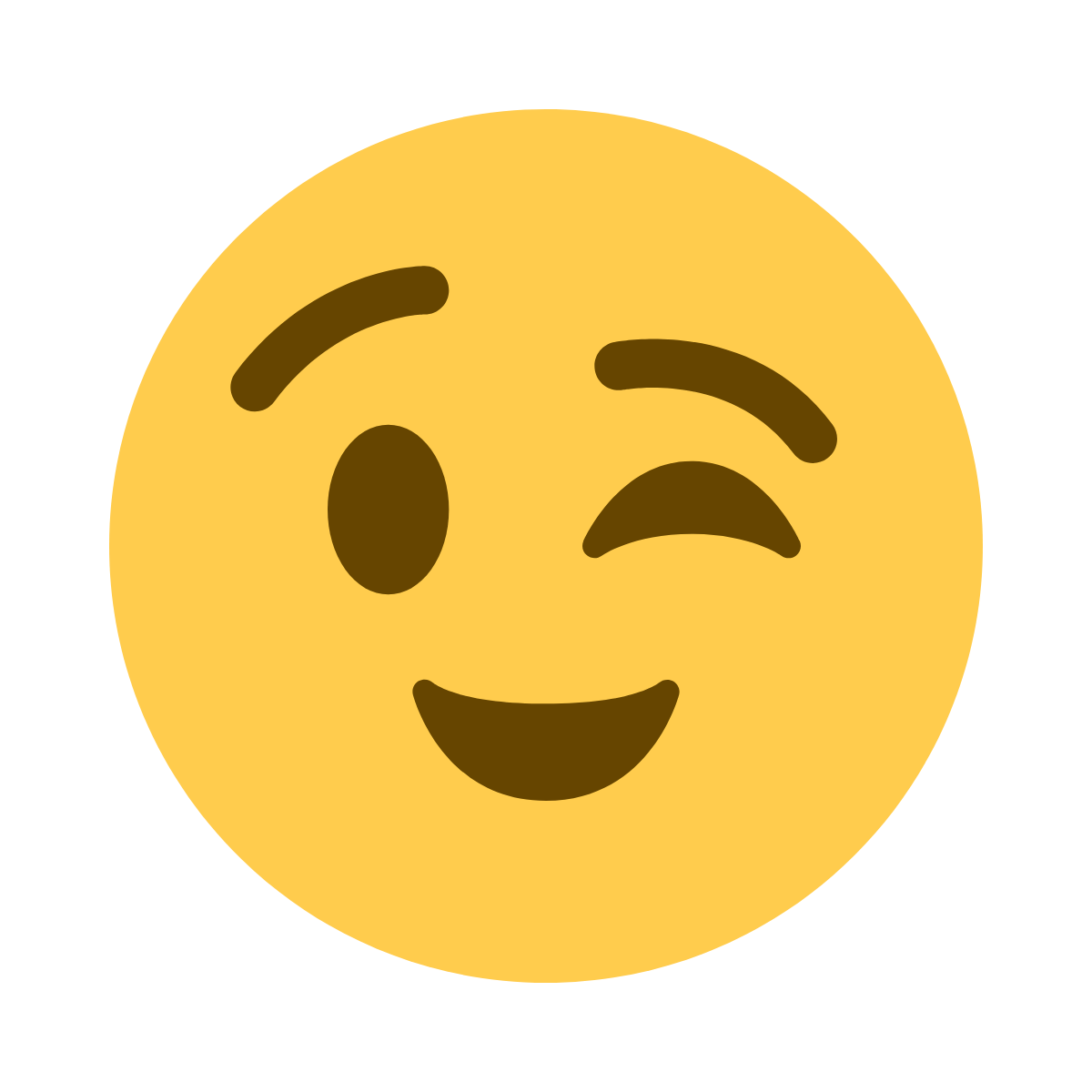 Wink Emoji PNG Image