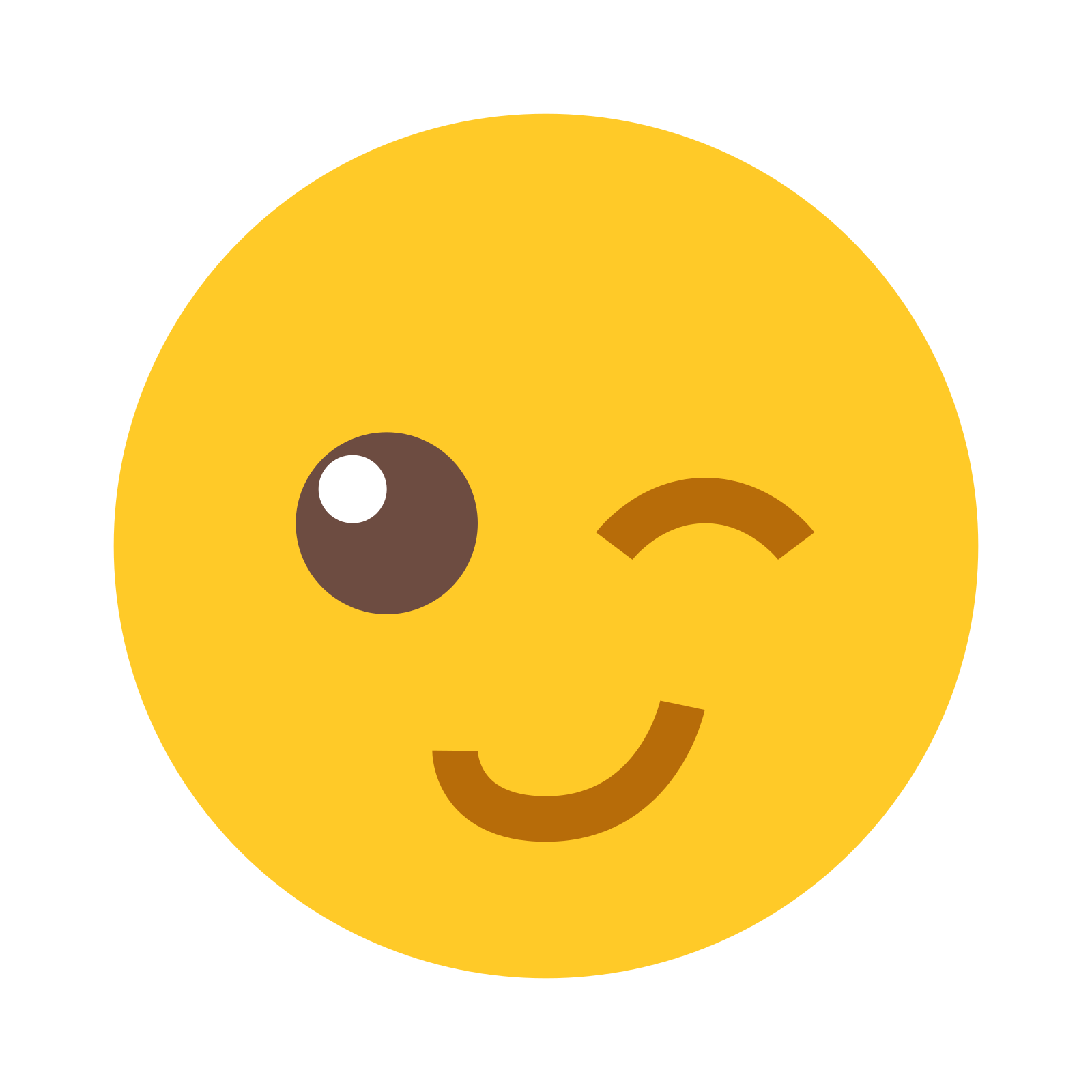 Wink Emoji PNG