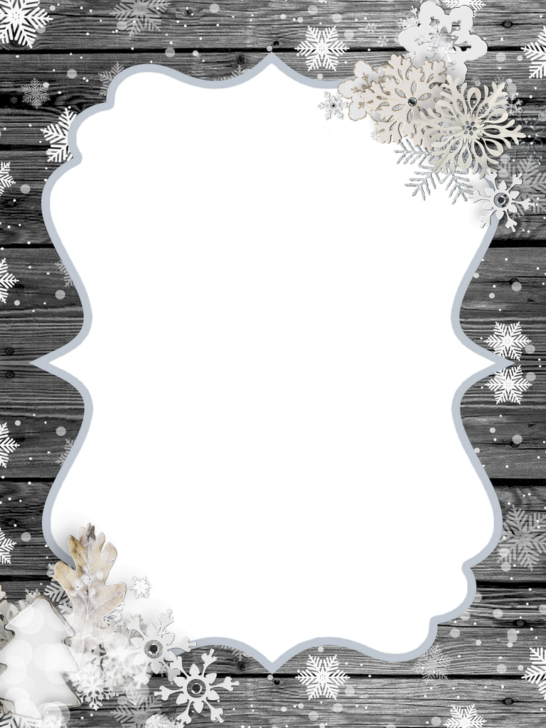 Winter Frame PNG Photo