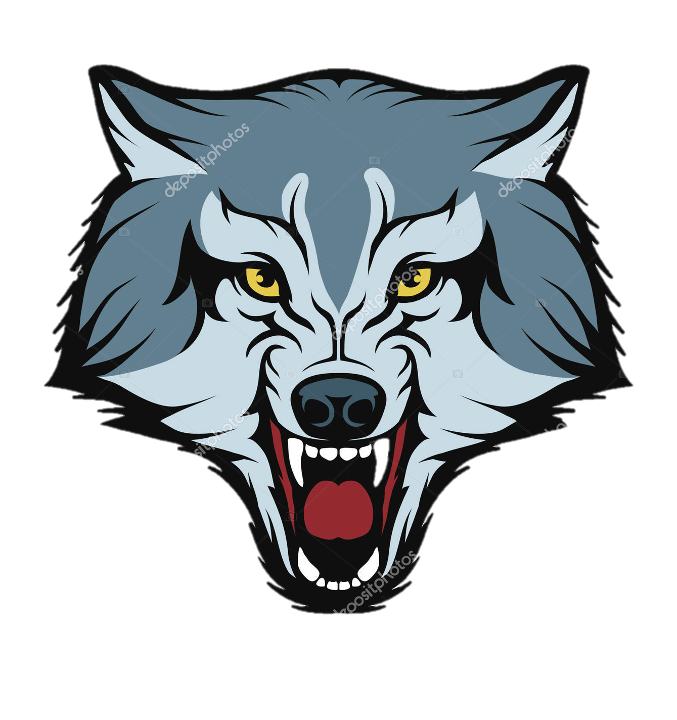 Wolf Logo PNG Picture