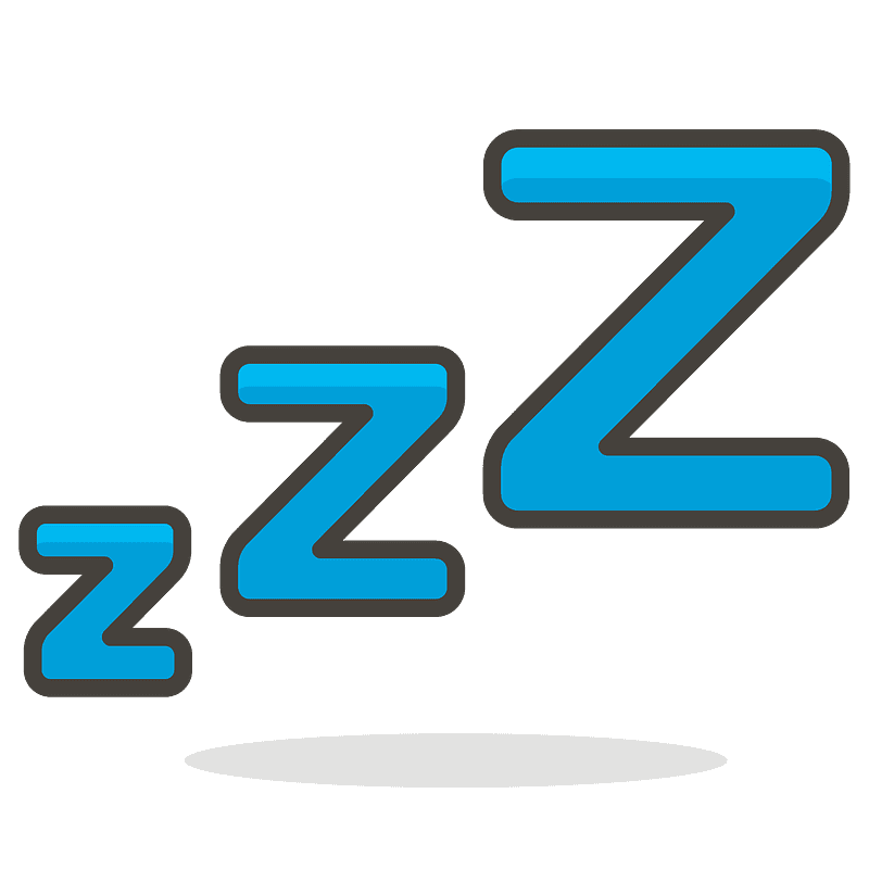 Zzz Emoji PNG Image