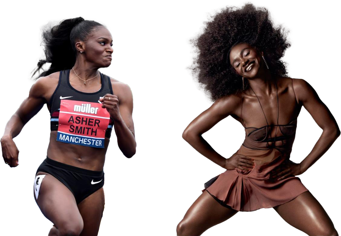 Dina Asher-Smith PNG Isolated HD
