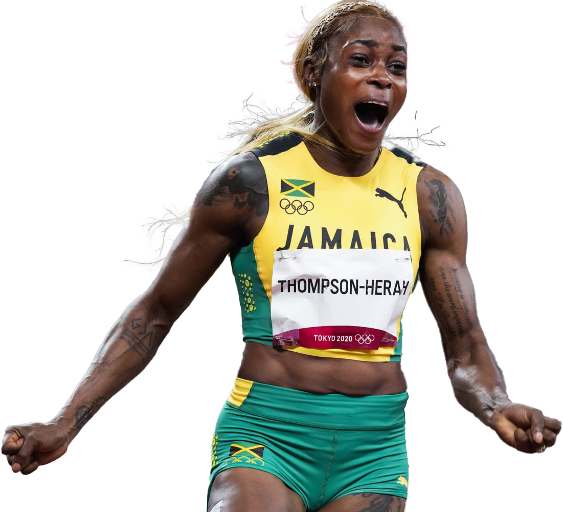 Elaine Thompson-Herah PNG HD Isolated