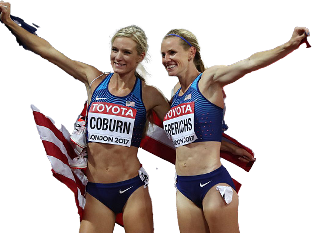 Emma Coburn PNG Isolated HD