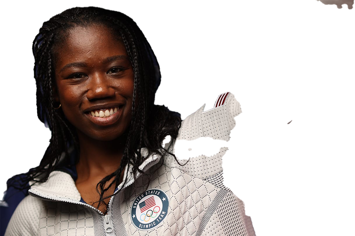 Erin Jackson PNG Isolated Pic