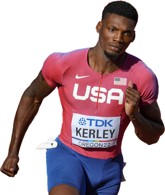Fred Kerley PNG Picture