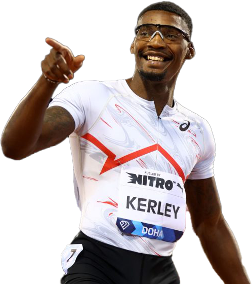 Fred Kerley PNG Transparent