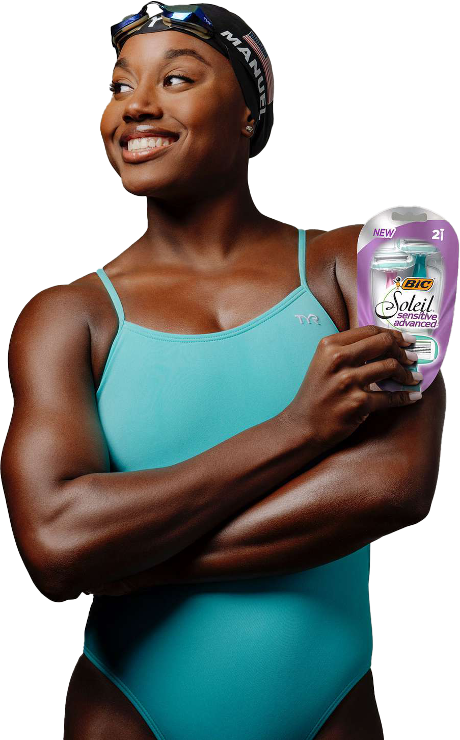 Simone Manuel PNG Isolated Pic