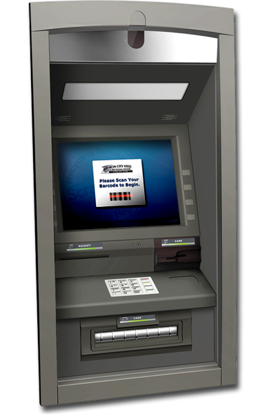 ATM Machine PNG de machine