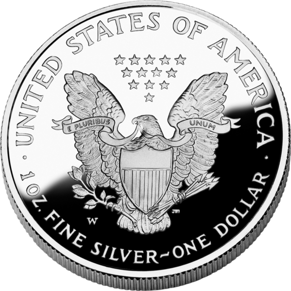 American Silver Coin PNG Image