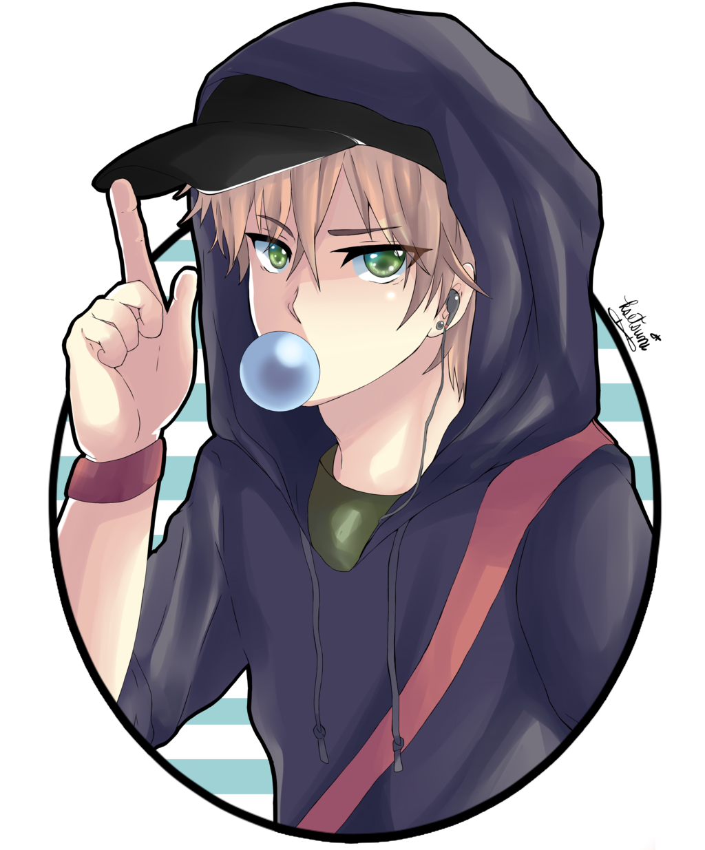 Anime Boy PNG Transparent Image