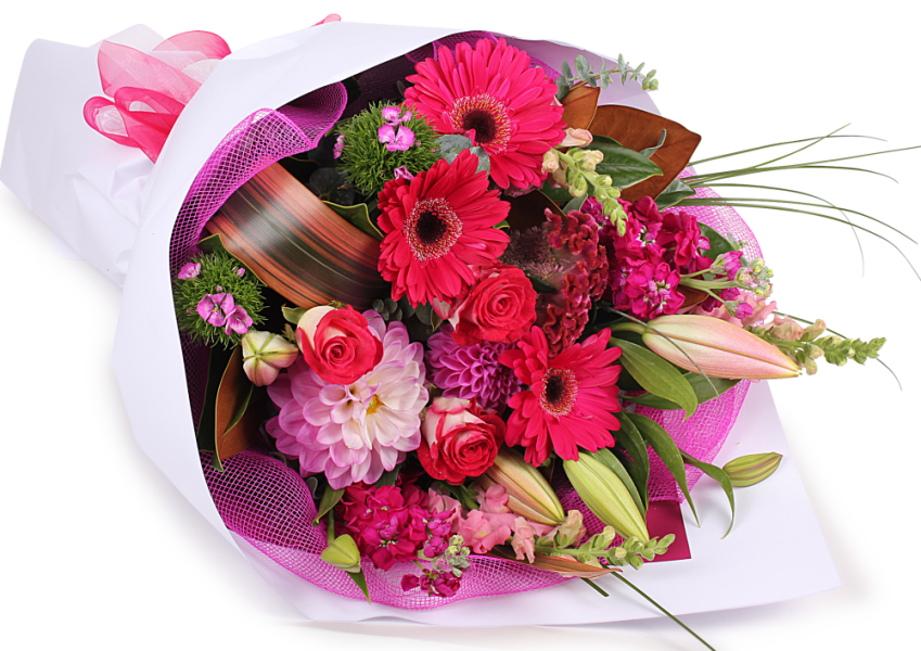 Bouquet di fiori di compleanno PNG Trasparente