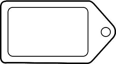 Blank Tag PNG Picture