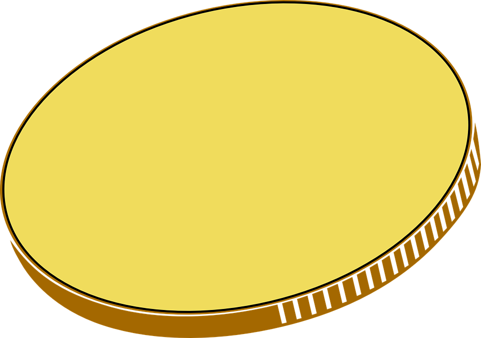 Cartoon Coin PNG Image
