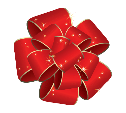 Christmas Bow PNG Picture