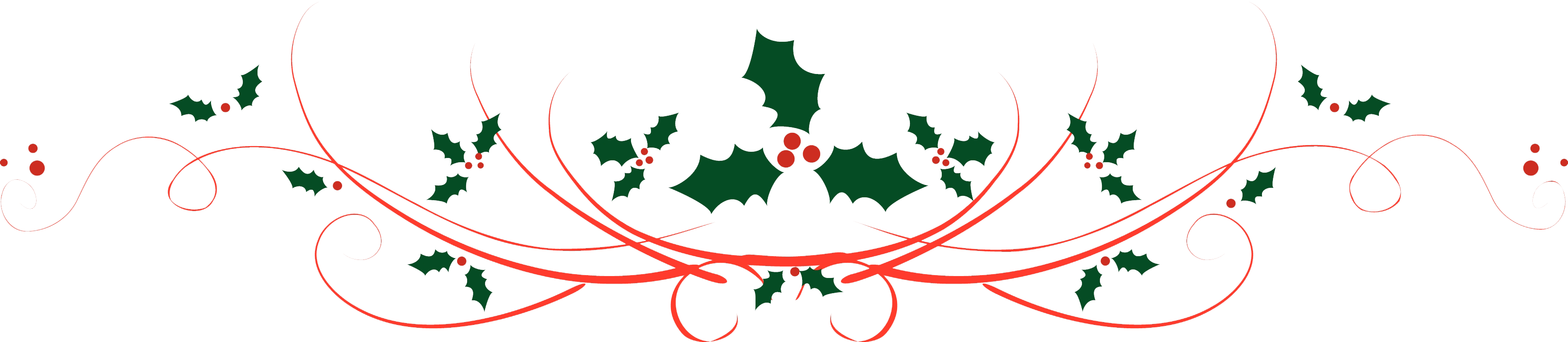 Christmas Dividers PNG Transparent