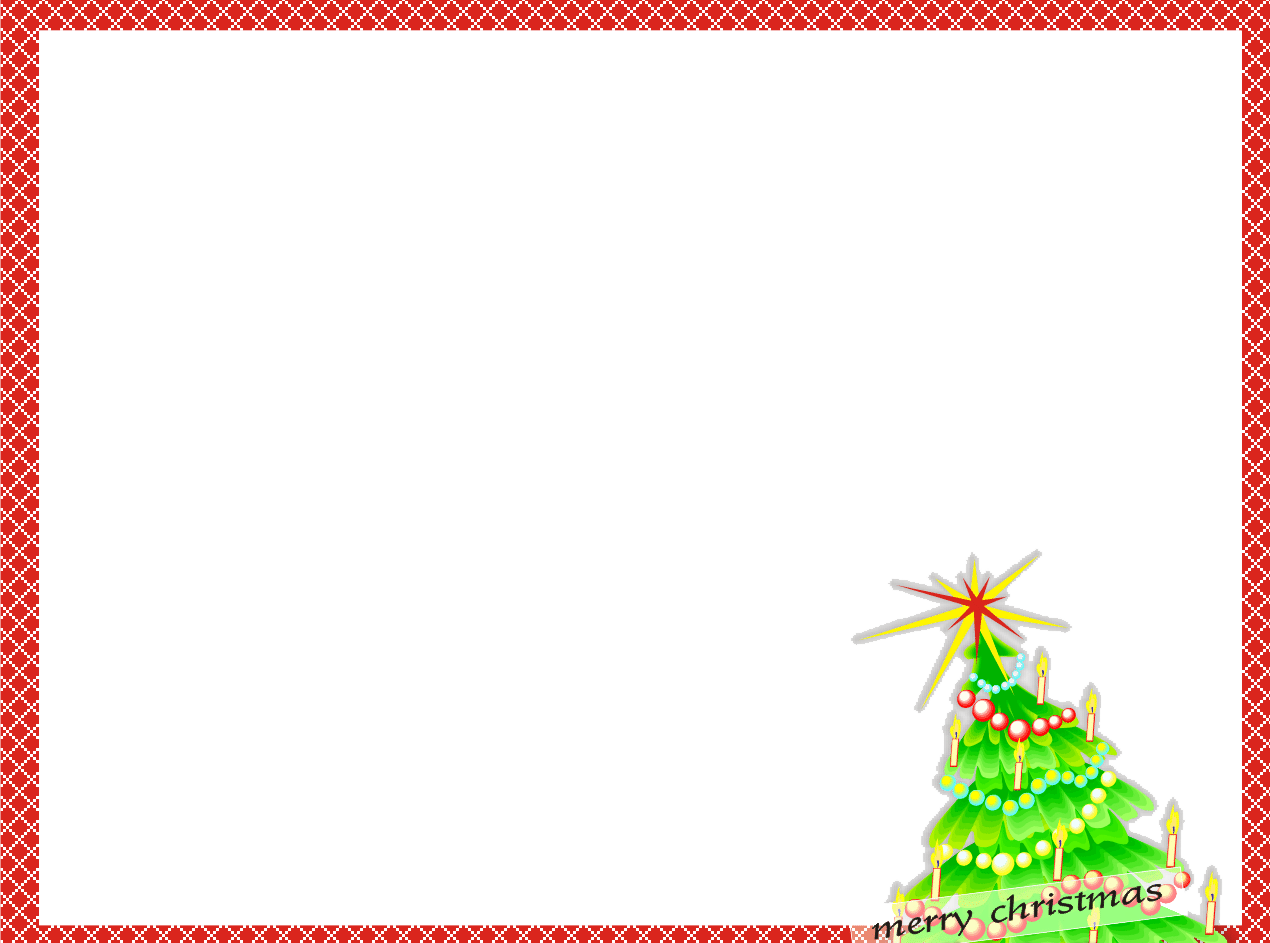 Christmas frame PNG File