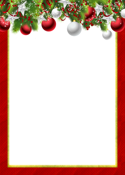Christmas Frame PNG Pic