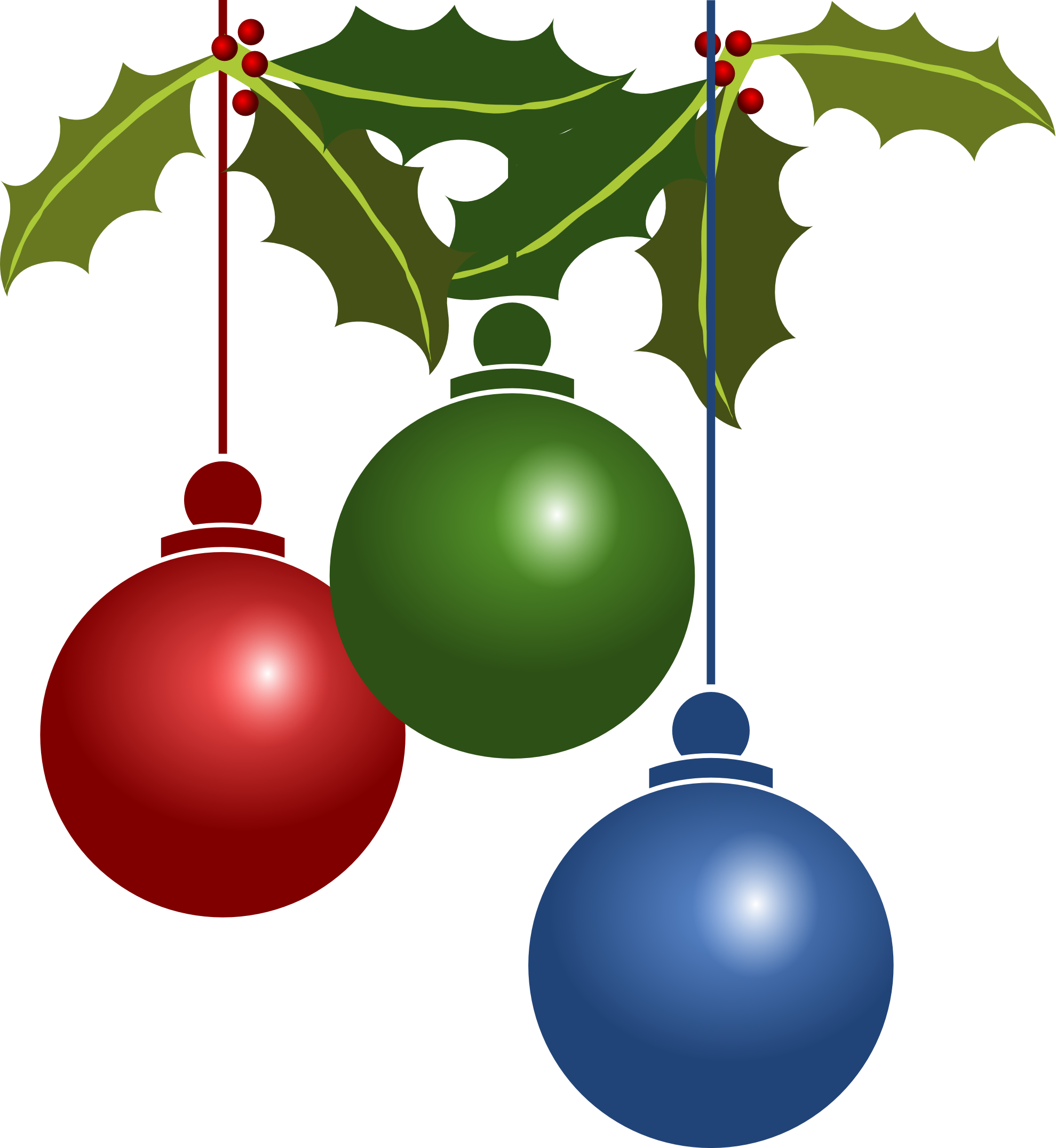 Рождественский орнамент PNG Clipart
