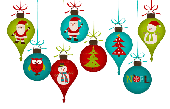 Christmas Ornaments PNG Clipart