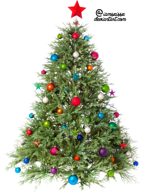 Immagine Trasparente PNG albero di Natale