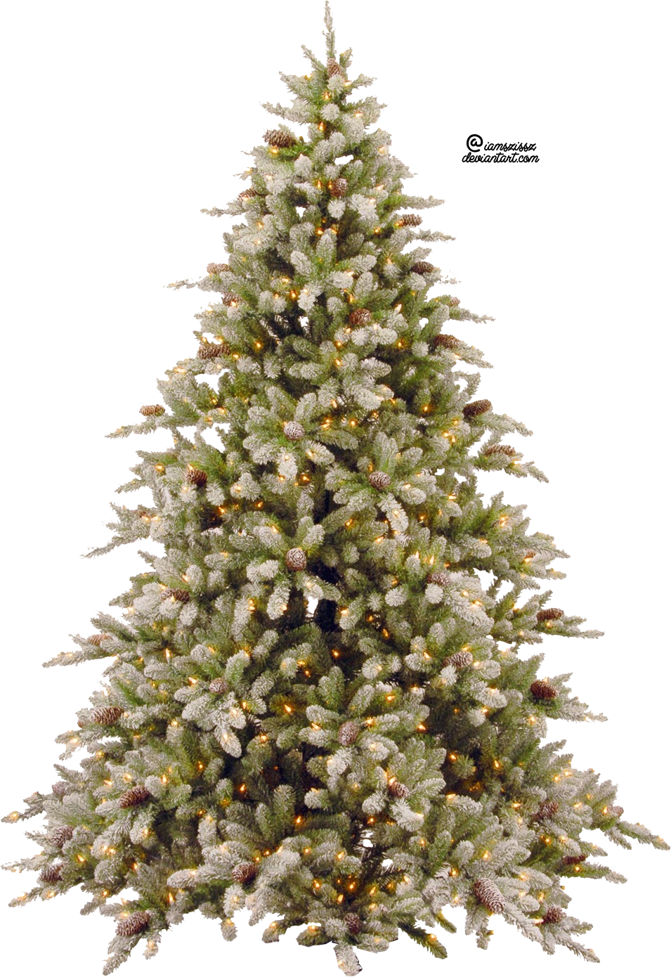 شجرة عيد الميلاد شفافة PNG