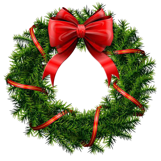 Christmas Wreath PNG File