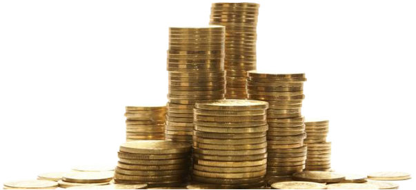 Coin Stack PNG Transparent Image
