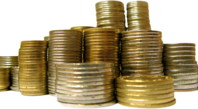Coin Stack Transparent Background