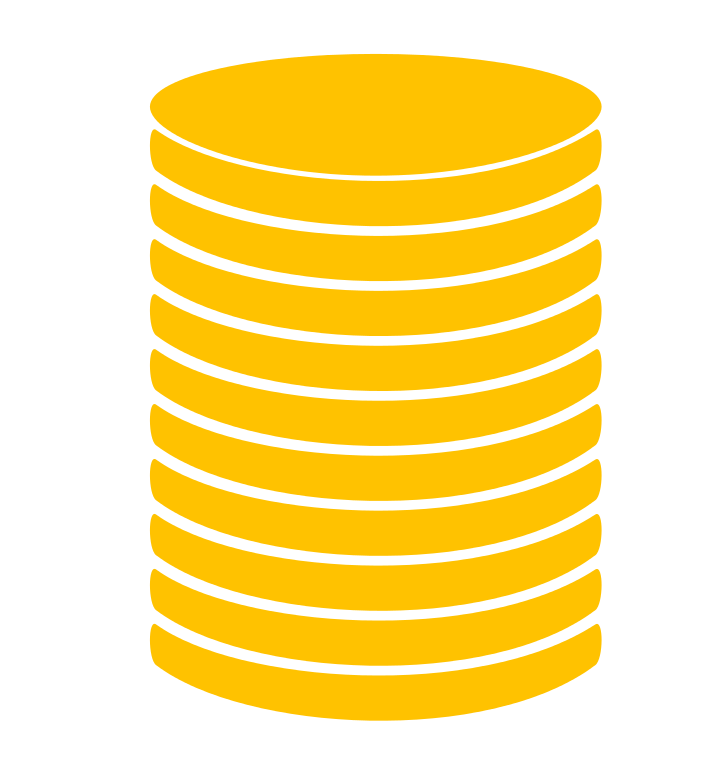 Coin Stack Transparent PNG