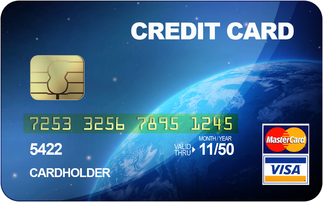 Kreditkarte transparent PNG