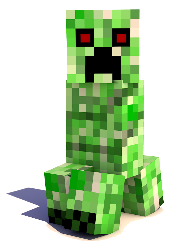 Minecraft Creeper Face PNG