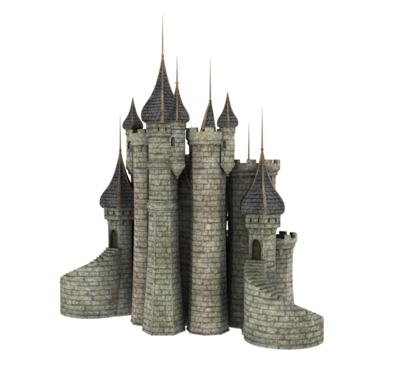Fantasy Castle PNG File