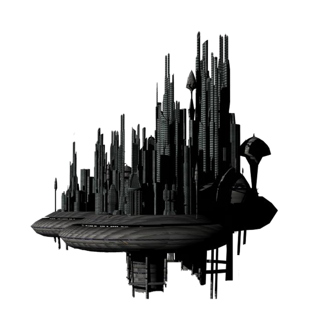 Fantasy City PNG Transparent Image