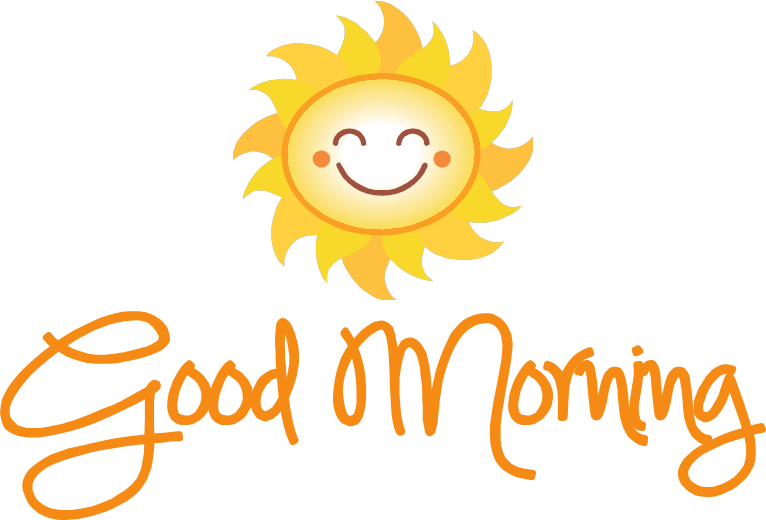 Good Morning PNG Transparent Picture