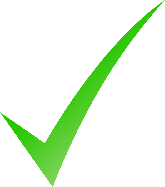Green Tick PNG Picture
