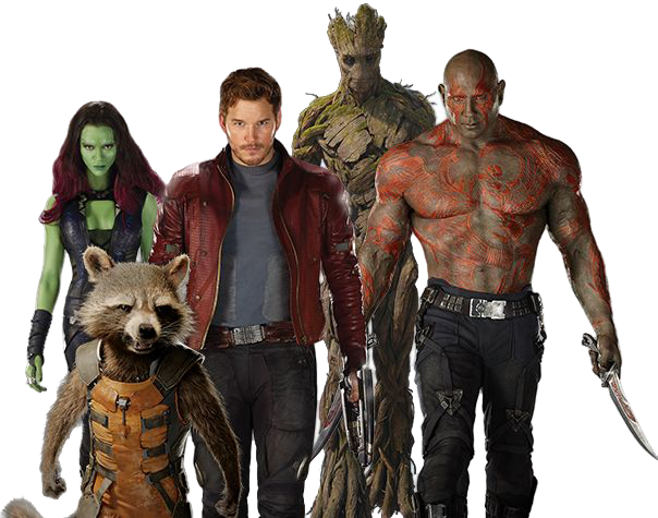 Guardians of The Galaxy PNG fotos