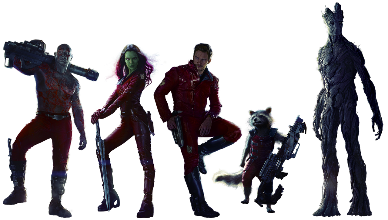Guardians of The Galaxy Transparent Background