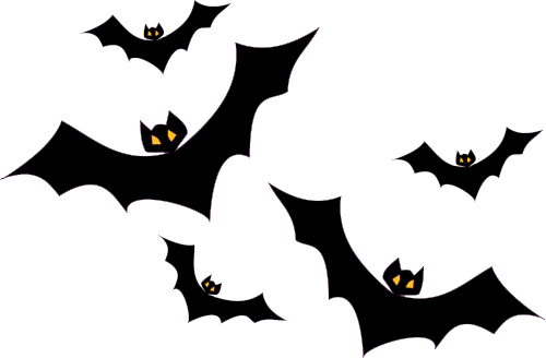 Halloween Bat PNG Transparent Image
