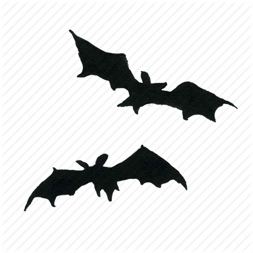 Halloween Bat Transparan PNG