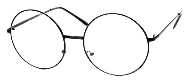 Arquivo de PNG de óculos de Harry Potter