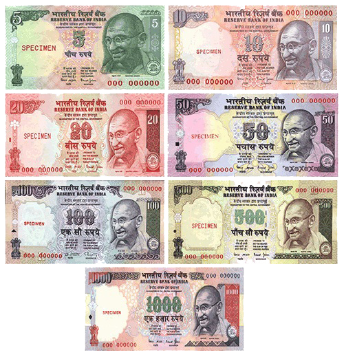 Indian Rupee Banknote PNG Image