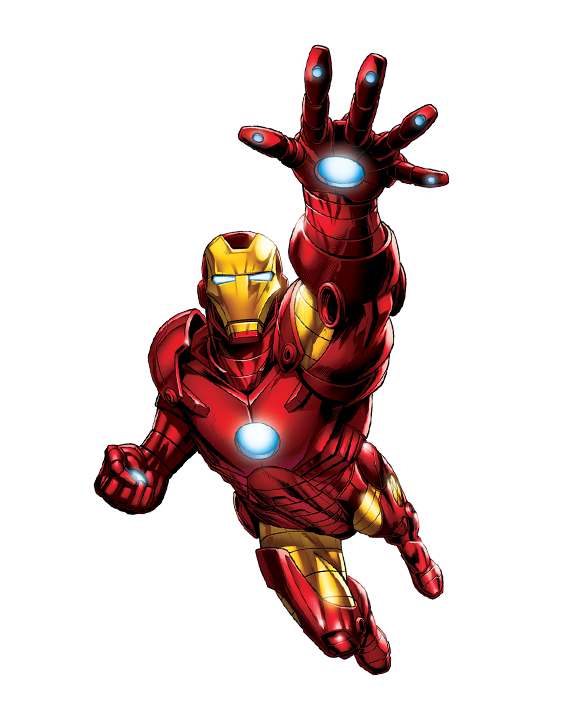 Iron Man Flying Transparent PNG
