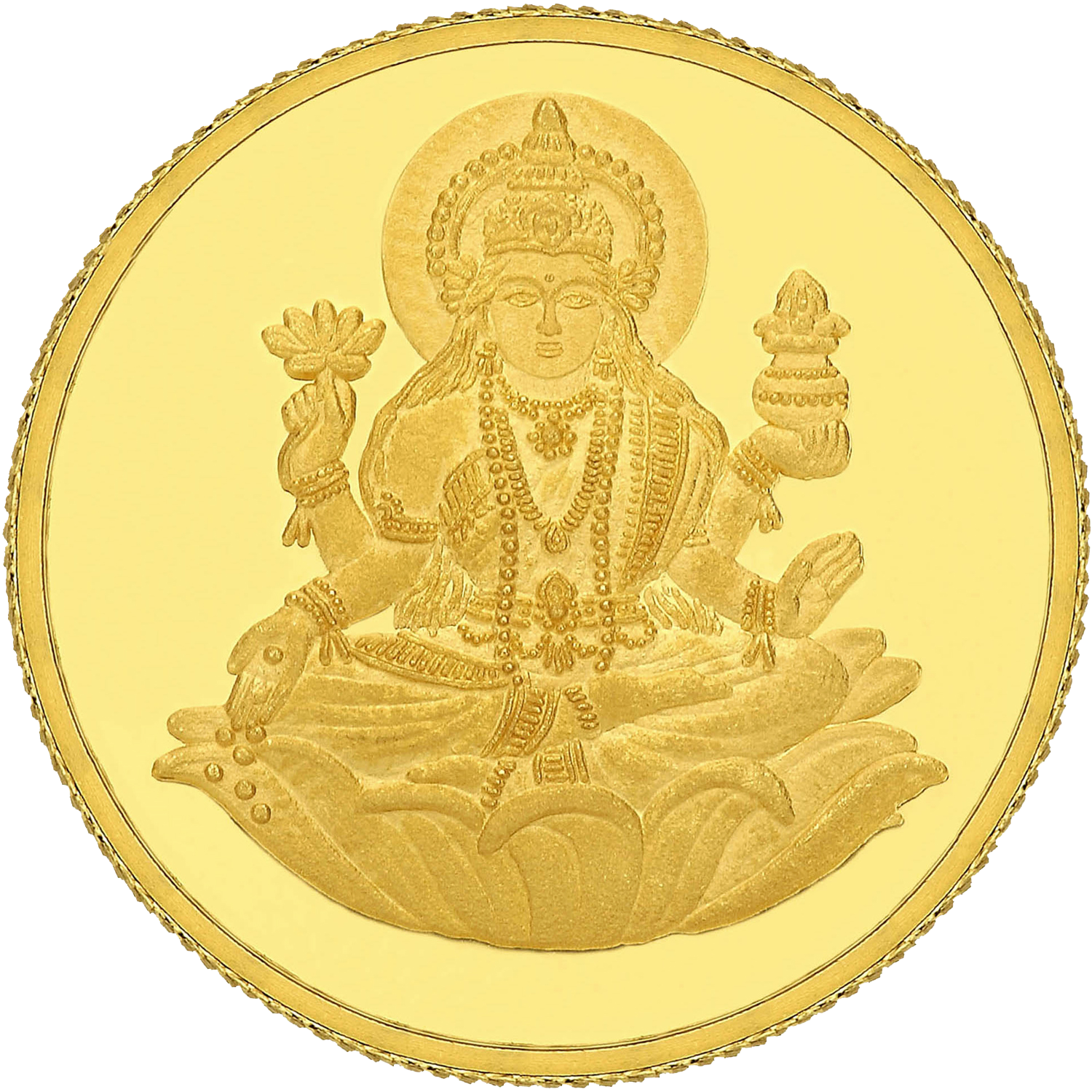 Lakshmi Gold Coin PNG Photos