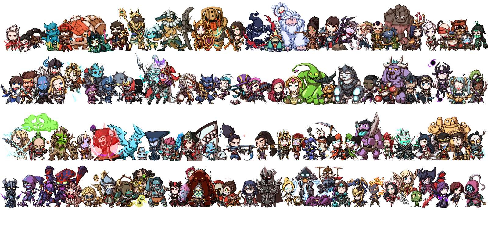 League of Legends Characters PNG Photos