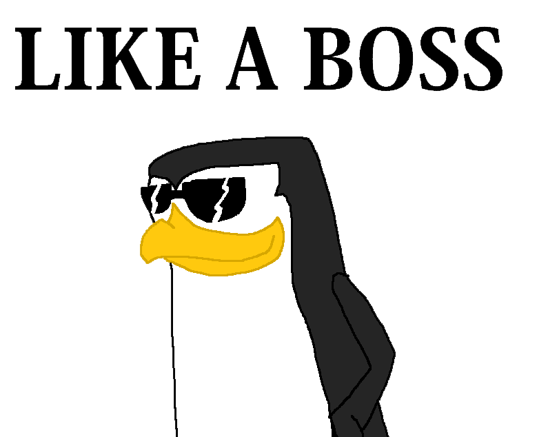 Like A Boss PNG Pic