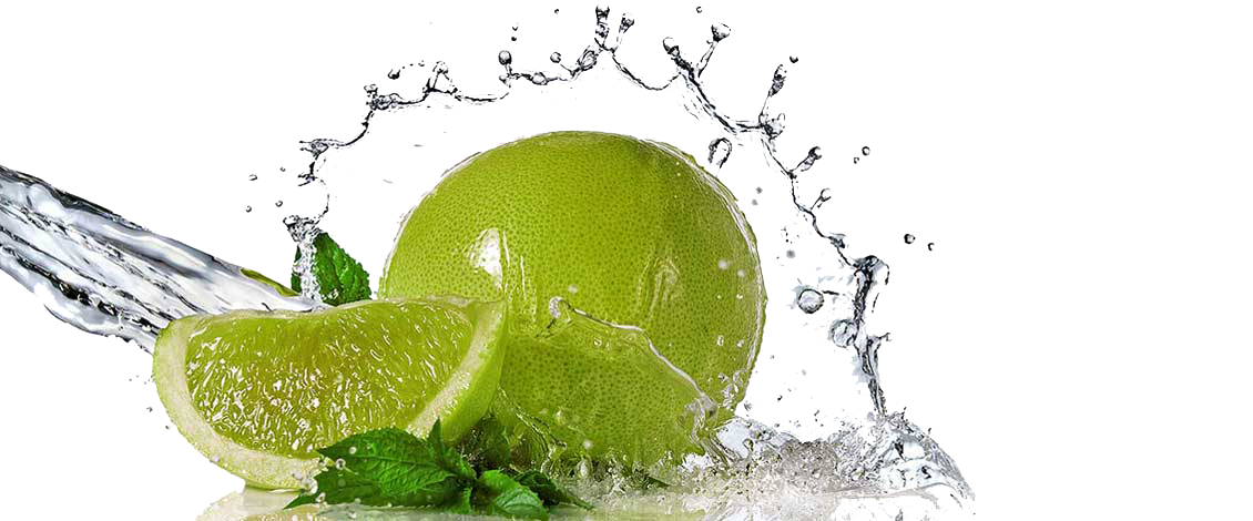 Lime Splash Transparent Background