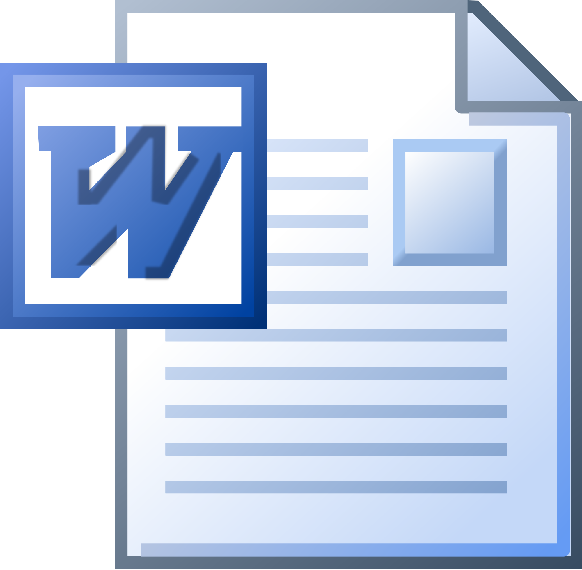 MS Word PNG Libreng Download