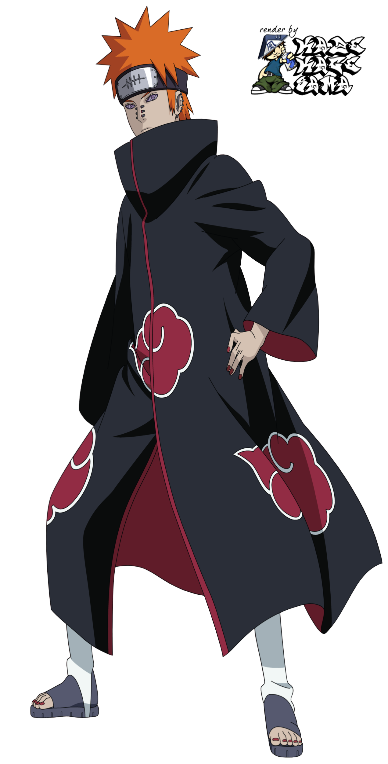 Naruto Pain PNG Transparent Picture